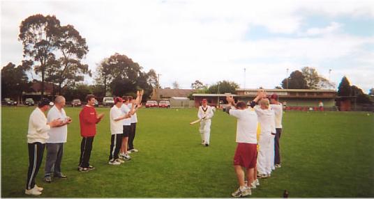 M Anderton, P Muhlnickel, K Wilsmore, C Scully, R Weeding, D Conner, M Jennison, Sc Adams, Ri Faulstone, D Kelly, D Funder, B Carson